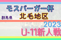 2023年度 モスバーガー杯争杯 北毛予選 (群馬) 優勝は渋川FC！6チームが県大会へ