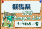 2023年度　サッカーカレンダー【群馬】年間スケジュール一覧