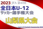 【優勝チームコメント掲載】2023年度 第47回 JFA 全日本 U-12 サッカー選手権大会千葉県大会  優勝はジェフユナイテッド市原・千葉U-12！(1年振り3回目）全国大会出場へ