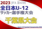 2023年度 JA全農杯第22回全国小学生選抜サッカー大会IN東北 岩手県予選会 優勝はヴェルディ岩手！