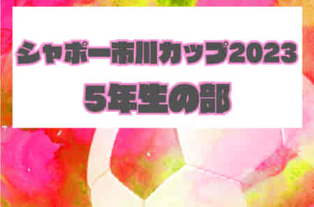 第54回市川市少年サッカー親善大会 シャポー市川カップ2023 5年生の部（千葉）グループ別優勝決定！