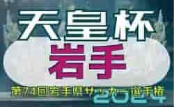 2024年度 第74回岩手県サッカー選手権 天皇杯 岩手県代表決定戦 5/12決勝結果速報中！