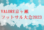 2023年度 JFA第14回全日本U-15女子フットサル選手権 福井県大会  11/18,19結果情報お待ちしています