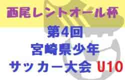 【優勝写真掲載】2023年度 第4回宮崎県少年サッカー大会U10 県大会 優勝はセントラルFC！最終結果掲載