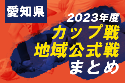 【2023年度 愛知のカップ戦／地域公式戦まとめ10･11･12月】12/25,26 シルフィードスーパーカップU11 優勝はGrantFC（東京）、ミッドランドチャレンジU-13結果表掲載！