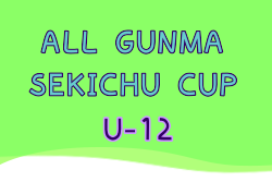 【優秀選手掲載】2023年度 ALL GUNMA SEKICHU CUP U-12(オールグンマセキチューカップ)群馬 優勝はブルーボタンSC ブルー！