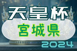 2024年度 天皇杯JFA第104回全日本サッカー選手権大会 宮城県代表決定戦   準決勝4/21結果掲載！決勝5/12