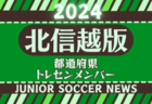 2024ナショナルトレセンU-14 後期  参加メンバー掲載！11/21～11/24  静岡県開催