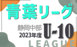 2023年度 静岡青葉ライオンズクラブ杯 U-10リーグ 後期 Div1は東豊田、Di4はMIWAが優勝！Div2,3情報募集
