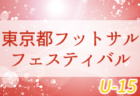 2023年度 東京フレッシュカップU-14　優勝は府ロクSC！3位決定戦の結果お待ちしています