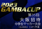 【メンバー】U-15兵庫県トレセン（2023年度 兵庫県民体育大会サッカー競技（冬季）参加）