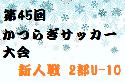 2023年度 第45回かつらぎサッカー大会 新人戦 2部U-10 (奈良県開催) 優勝はディアブロッサ高田FC！