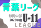 2023年度 静岡青葉ライオンズクラブ杯 U-10リーグ 後期 Div1は東豊田、Di4はMIWAが優勝！Div2,3情報募集