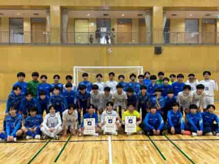 2023年度 第36回新潟県選抜中学生フットサル大会 中越地区予選会　優勝は長岡JYFC vento！上位7チームが県大会進出