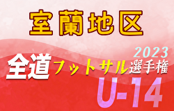 全道フットサル選手権2024 U-14の部 室蘭地区予選 (北海道) 優勝はコンサドーレ室蘭！