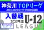 2023年度 リバーサイドユースリーグ（東京）2部優勝は豊科工科A！1部最終結果、未判明試合結果募集