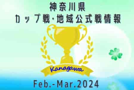 2024年2～3月開幕 神奈川県のカップ戦・地域公式戦の優勝・上位チーム紹介（随時更新）