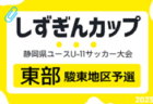 【優勝写真掲載】2023年度 第56回清水銀行杯少年少女サッカー大会 中学生男子の部 U-15（静岡）優勝は清水、連覇達成！準優勝に入江Ａ！