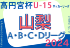 2024年度 第76回山梨県高校総体サッカー競技 兼 関東大会予選（女子）組合せ掲載！5/8.9.10 開催