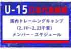 全国から20名､トレーニングパートナー3名召集！U-16日本代表トルコ遠征（2.24～3.5）メンバー・スケジュール発表！