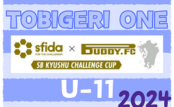 【TOBIGERI ONE 九州予選】2024 第6回 SB九州チャレンジカップ（U-10）予選  福岡県　2/24.25 結果速報！情報お待ちしています！