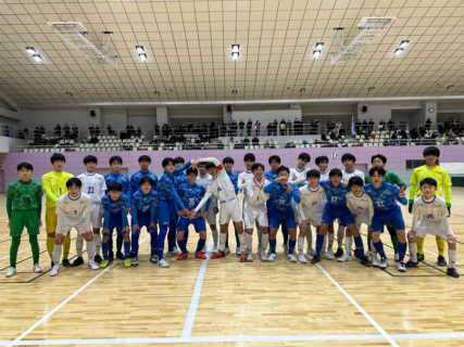 2023年度 第36回新潟県選抜中学生フットサル大会 兼 第30回全日本ユース(U15)フットサル大会新潟県大会 　優勝は長岡JYFC vento！上位4チームが北信越大会進出！