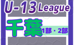 2023-2024 第14回千葉県ユース（U-13）サッカーリーグ 1部・2部  2/26までの結果掲載！入力ありがとうございます