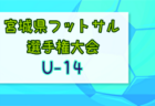 2023年度 宮城県フットサル選手権大会(U-12) 優勝は古川SSS！