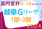 【開催なし】2024年度 GFA岐阜県U-15サッカー春季大会　今年度より開催なし、情報ありがとうございます