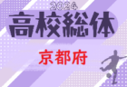 2024年度 全国高校総体(サッカー競技)京都予選 インターハイ 2回戦5/6結果掲載！3回戦5/12