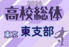 2024年度 高校総体 東京予選 東支部予選 組合せ掲載！4/21開幕！