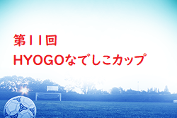 2024年度 第11回HYOGOなでしこカップ（兵庫） 例年5月～開催 組み合わせ･日程情報お待ちしています！