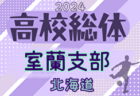 速報！2024年度 第77回北海道高校サッカー選手権大会 室蘭支部予選会（インハイ）優勝は大谷室蘭高校！情報ありがとうございます！