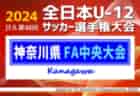 2024年度 JFA第48回全日本U-12サッカー選手権大会兵庫県大会 優勝・全国大会出場はヴィッセル神戸U-12！
