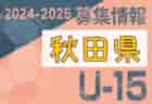 2024-2025 【岩手県】セレクション・体験練習会 募集情報まとめ（ジュニアユース・4種、女子）