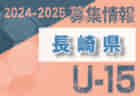 2024-2025 【長崎県】U-18 募集情報 体験練習会・セレクションまとめ（2種、女子)