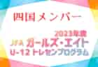 【京都府】参加メンバー掲載！2023 JFAガールズ･エイトU-12 関西 トレセンプログラム（3/2,3）