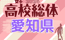 2024年度 愛知県高校総体 女子サッカー インターハイ　例年4〜6月月開催！日程･組合せ情報お待ちしています！
