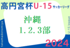 2024年度 高円宮杯JFA U-15サッカーリーグ沖縄 1.2.3部 開催中！ 組合せ・日程情報募集！