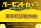 2024年度 JFAバーモントカップ第34回全日本U-12フットサル選手権大会 東京都大会 5/4.5結果掲載！次回5/11