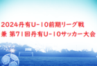 2024年度 DAISEL CUP 第57回兵庫県U-12サッカー選手権大会 丹有予選 優勝はウッディSCレッド！