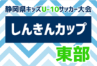 2024年度 第37回すこやか旗 しんきんカップ 静岡県キッズU-10サッカー大会 中部予選  例年9月開催  情報募集