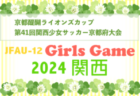 2024年度 たっけんカップ第18回静岡県トレセンサッカー大会（女子U-12･U-11）U-11･U-12 ともに西部トレセンが優勝！東海大会出場！