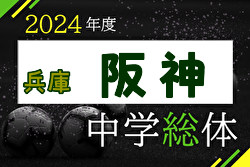 2024年度 阪神中学校総合体育大会サッカー競技大会（兵庫） 例年7月開催！日程・組合せ募集中！