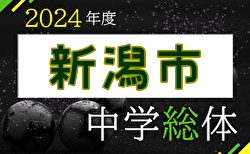 2024年度 第65回 新潟市中学校体育大会 組合せ掲載！6/10.11開催　情報提供ありがとうございます