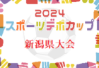 スポーツデポカップU-12 2024年度第32回新潟県U-12サッカー選手権大会  大会要項掲載！6/15.16 開催  地区予選情報募集中！