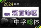 2024年度 北九州市中学校 サッカー大会(福岡県)  例年7月開催！日程・組合せ募集中！