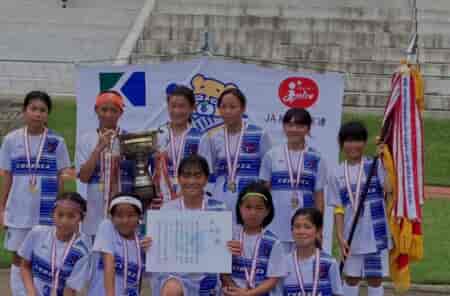 2024年度 KFA 第50回熊日学童オリンピックサッカー競技（女子の部）熊本 優勝は嘉島セレシアFC