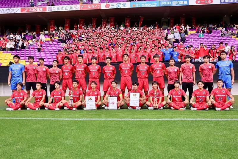 京都橘高校サッカー部　インターハイ移動着　フルスポンサー　選手支給品 f400f281f41f2f36c84c8e5d609c0c