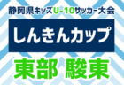 2024年度トダックス杯 天竜東U-10サッカー大会 兼しんきんカップ静岡   優勝はバディFC！2連覇達成！県大会出場4チーム決定